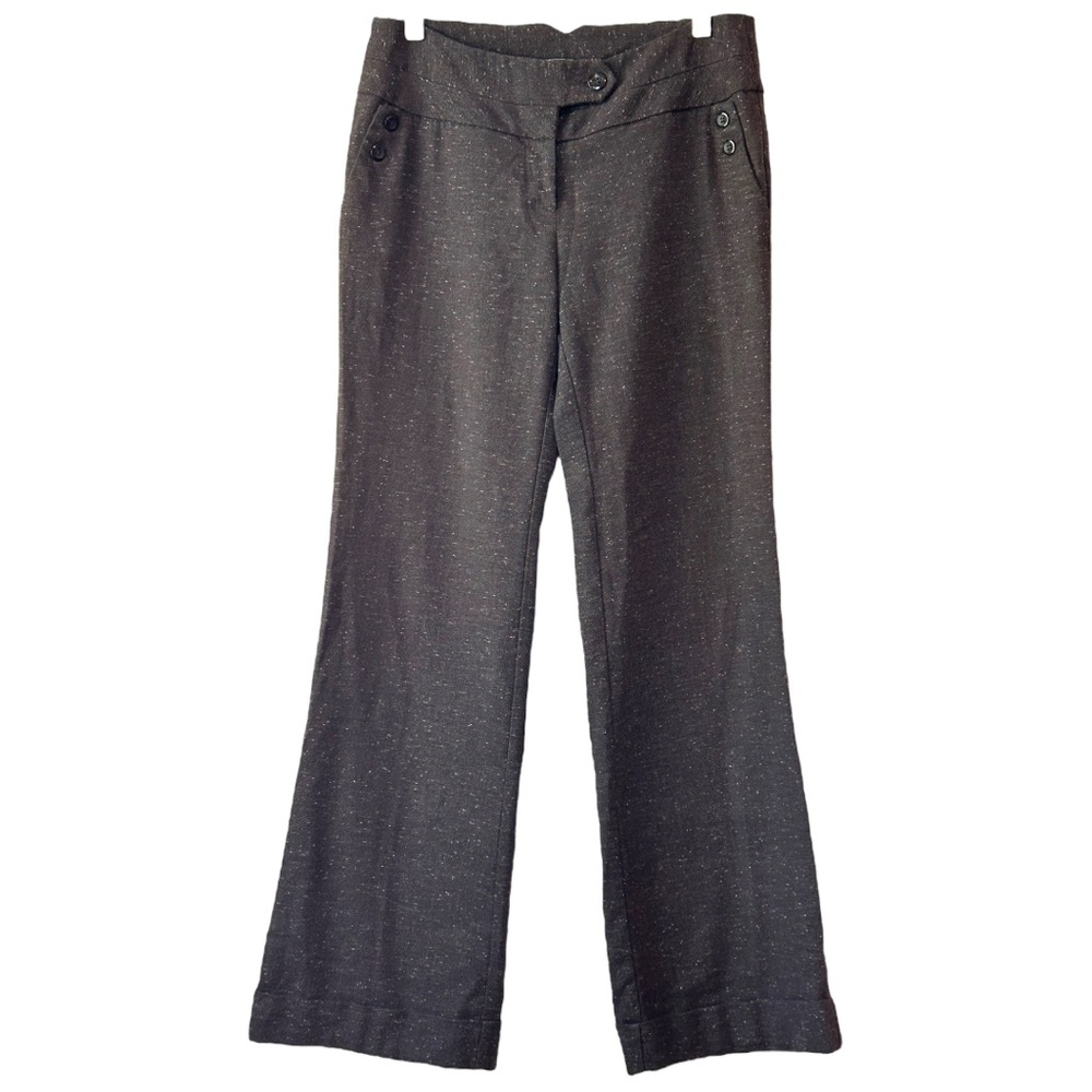 Speak‎ 2 Me Women’s Brown Flecked Trousers  Sz 7